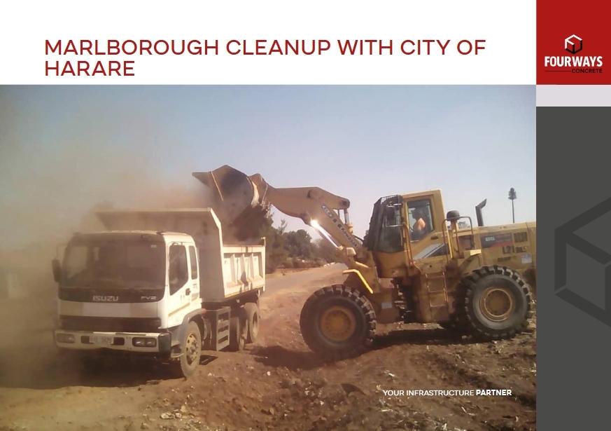 Marlborough Clean-Up-Campaign in partnership with The City of Harare